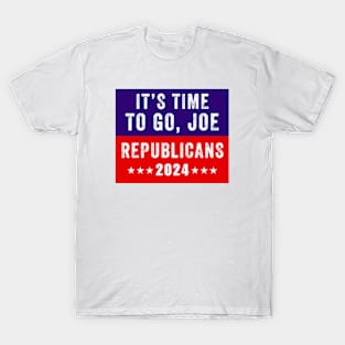 It's Time To Go Joe Biden T-Shirt